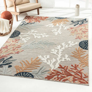 Veranda 82104BEM Beige/Multi Rug - Baconco