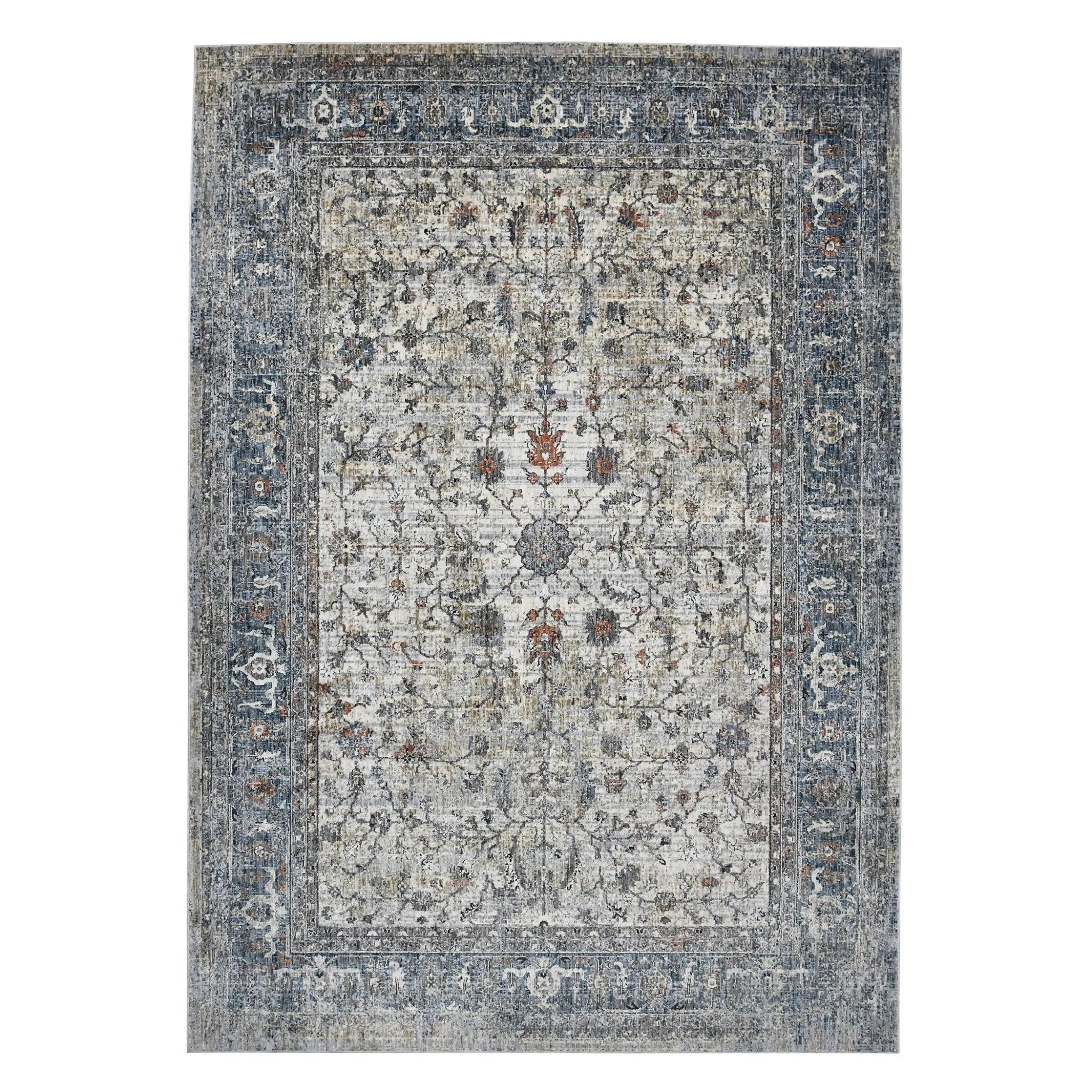 Vermont VRM-6 Ivory/Grey Rug - Baconco