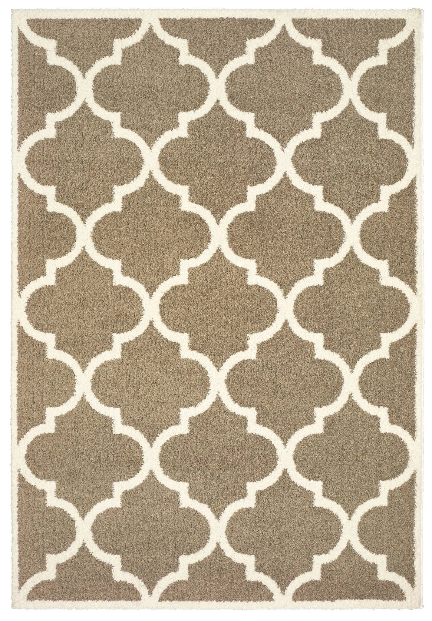 Verona 529J Taupe/ Ivory Rug - Baconco