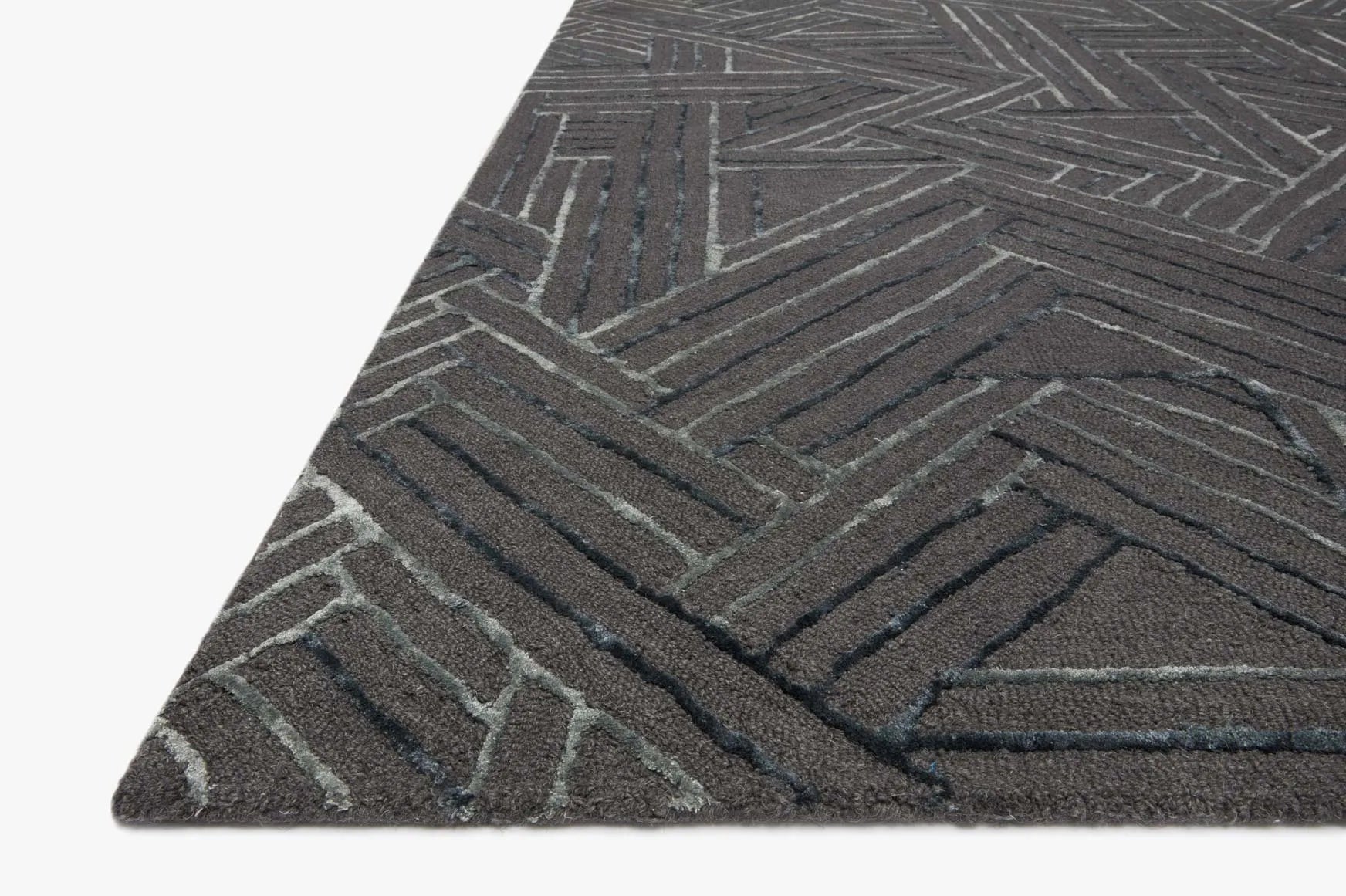 Verve Ver-01 Graphite/Ocean Rug - Baconco