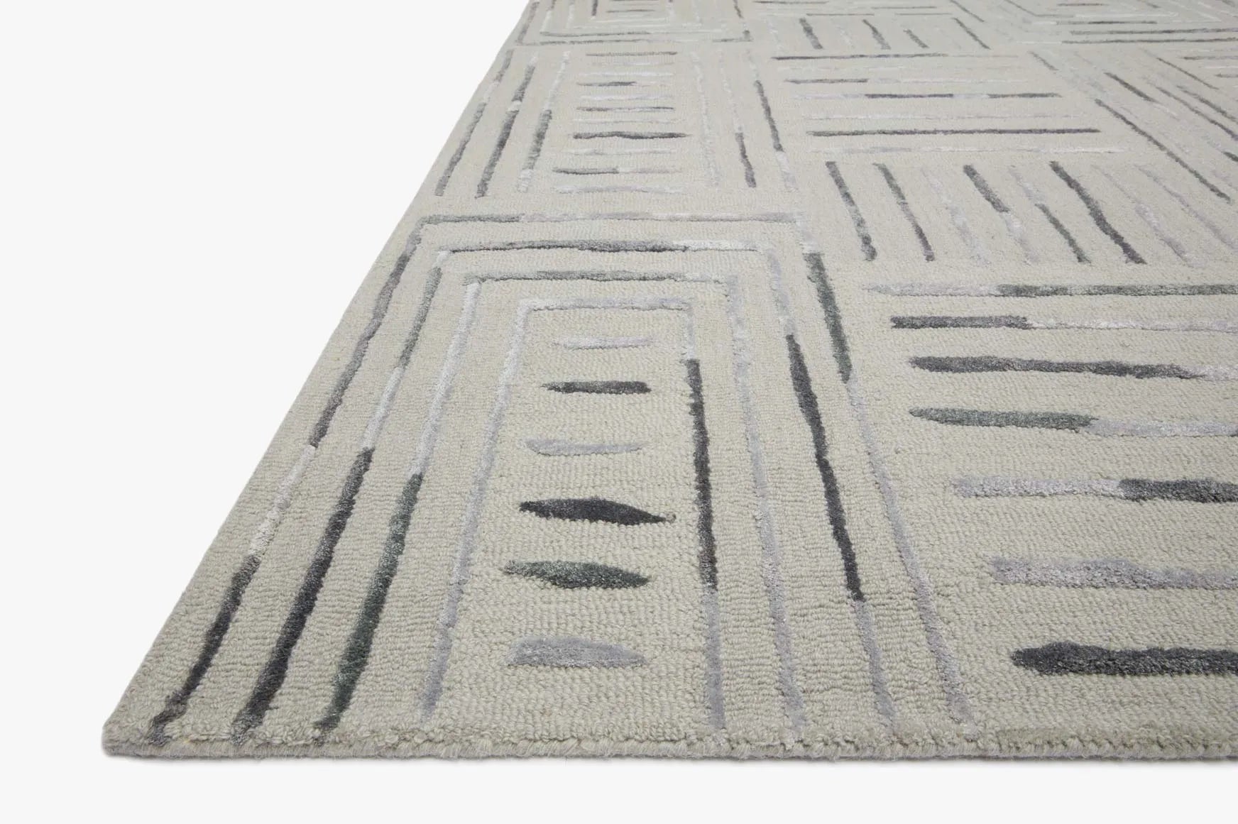 Verve Ver-02 Silver/Slate Rug - Baconco