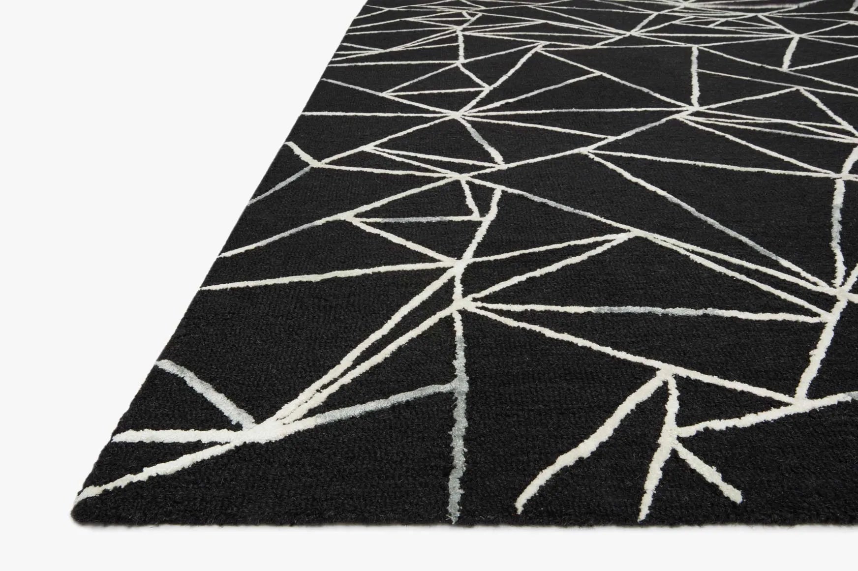 Verve Ver-03 Black/Ivory Rug - Baconco