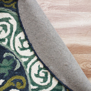 Vibrance Lr03567 Blue/Green/Ivory Rug - Baconco