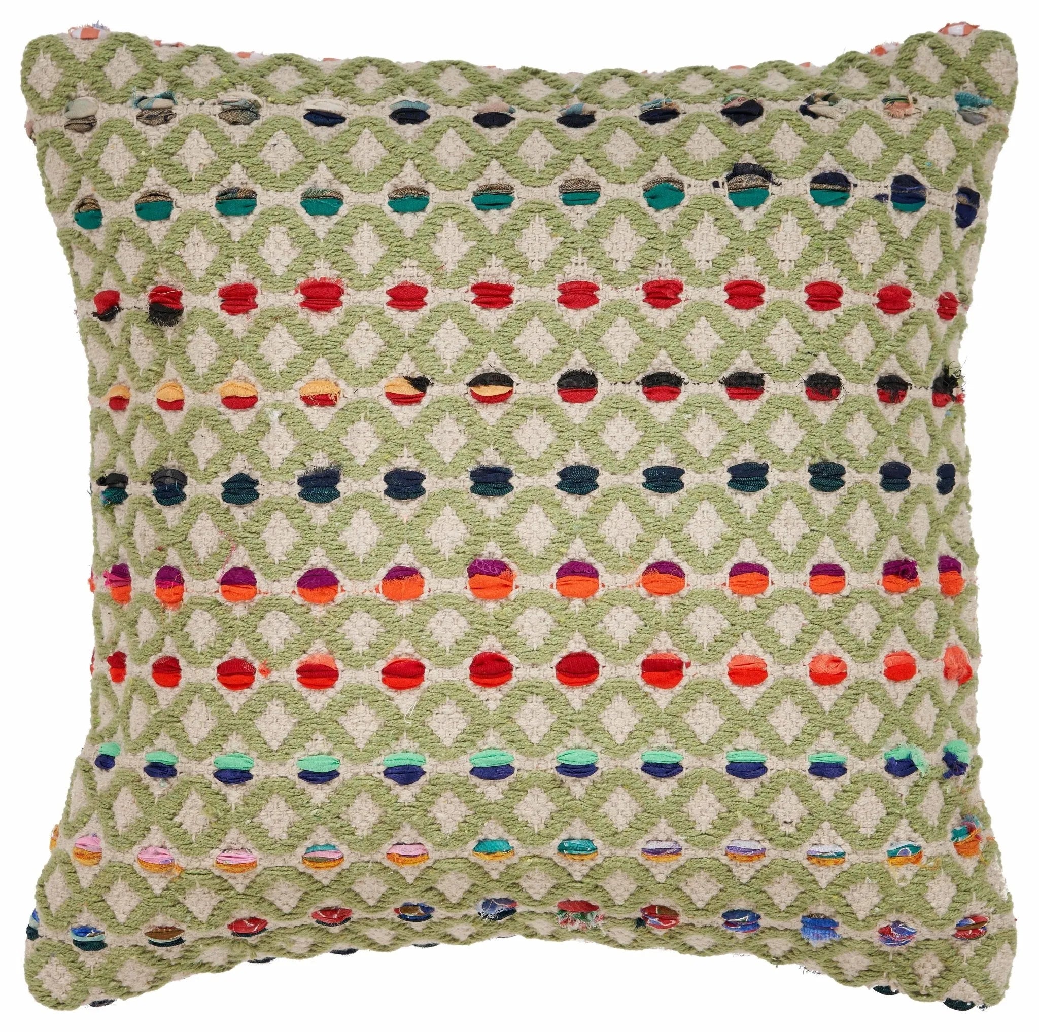 Vibrant Geometric LR07349 Throw Pillow - Baconco