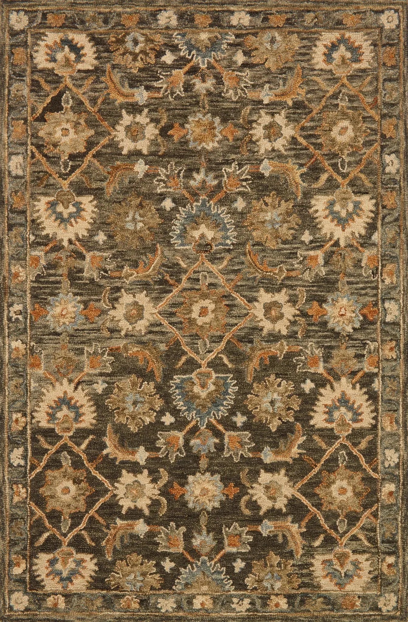 Victoria VK 08 Dk Taupe / Multi Rug - Baconco