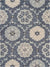 Victorian Lr081582 Dark Gray/Blue Rug - Baconco