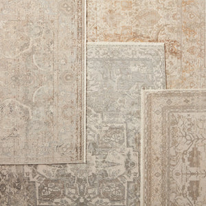 Vienne Vne01 Alain Gray/Cream Rug - Baconco