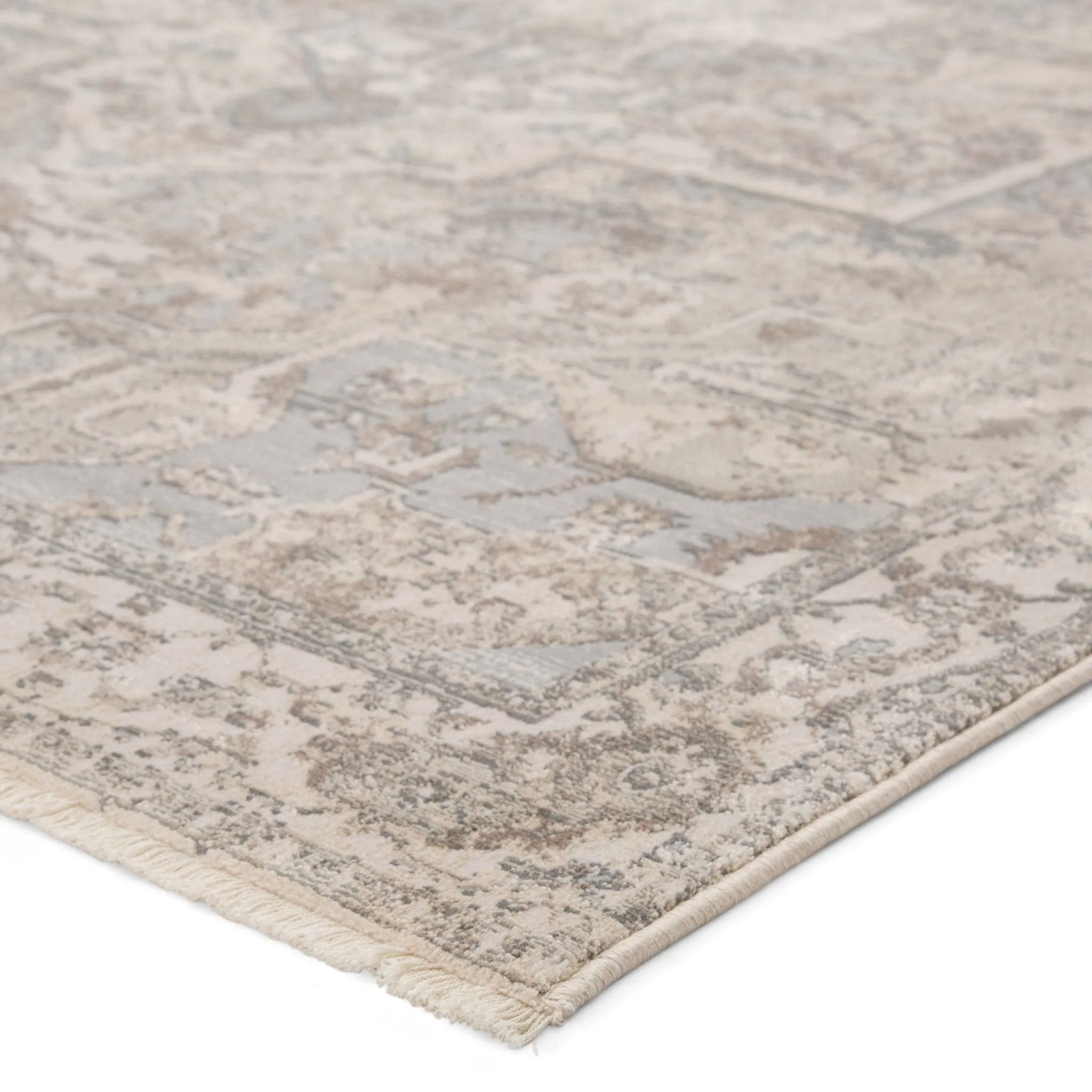 Vienne Vne01 Alain Gray/Cream Rug - Baconco