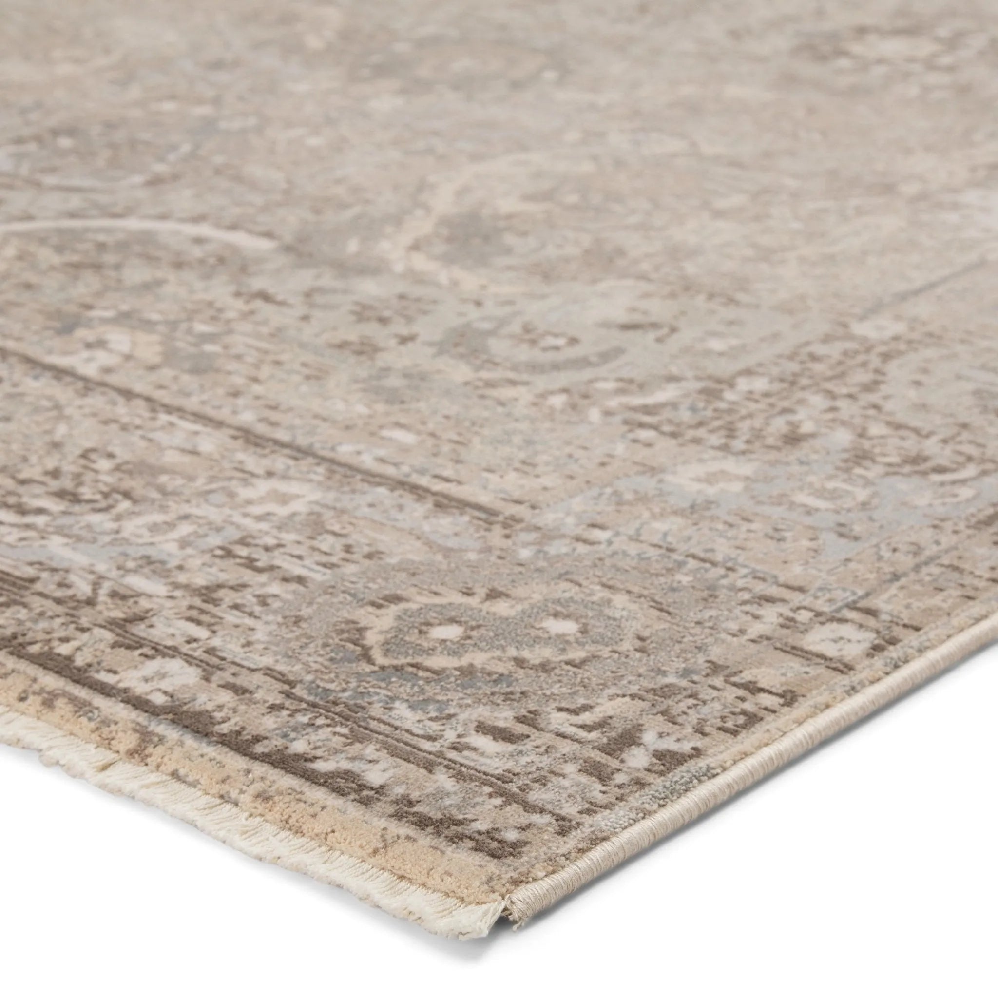 Vienne Vne03 Baptiste Gray/Cream Rug - Baconco