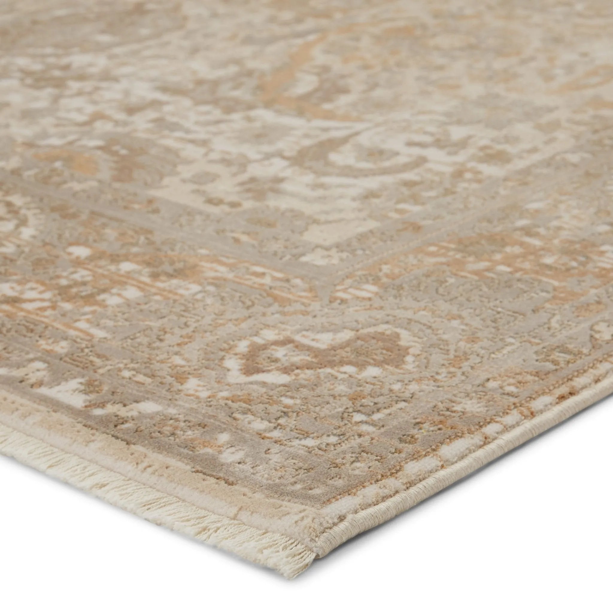 Vienne Vne04 Baptiste Taupe/Cream Rug - Baconco