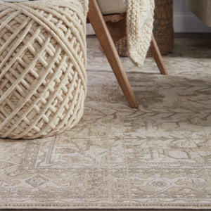 Vienne Vne05 Valentin Cream/Light Gray Rug - Baconco