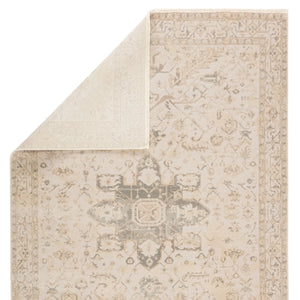 Vienne Vne06 Lucien Cream/Light Gray Rug - Baconco