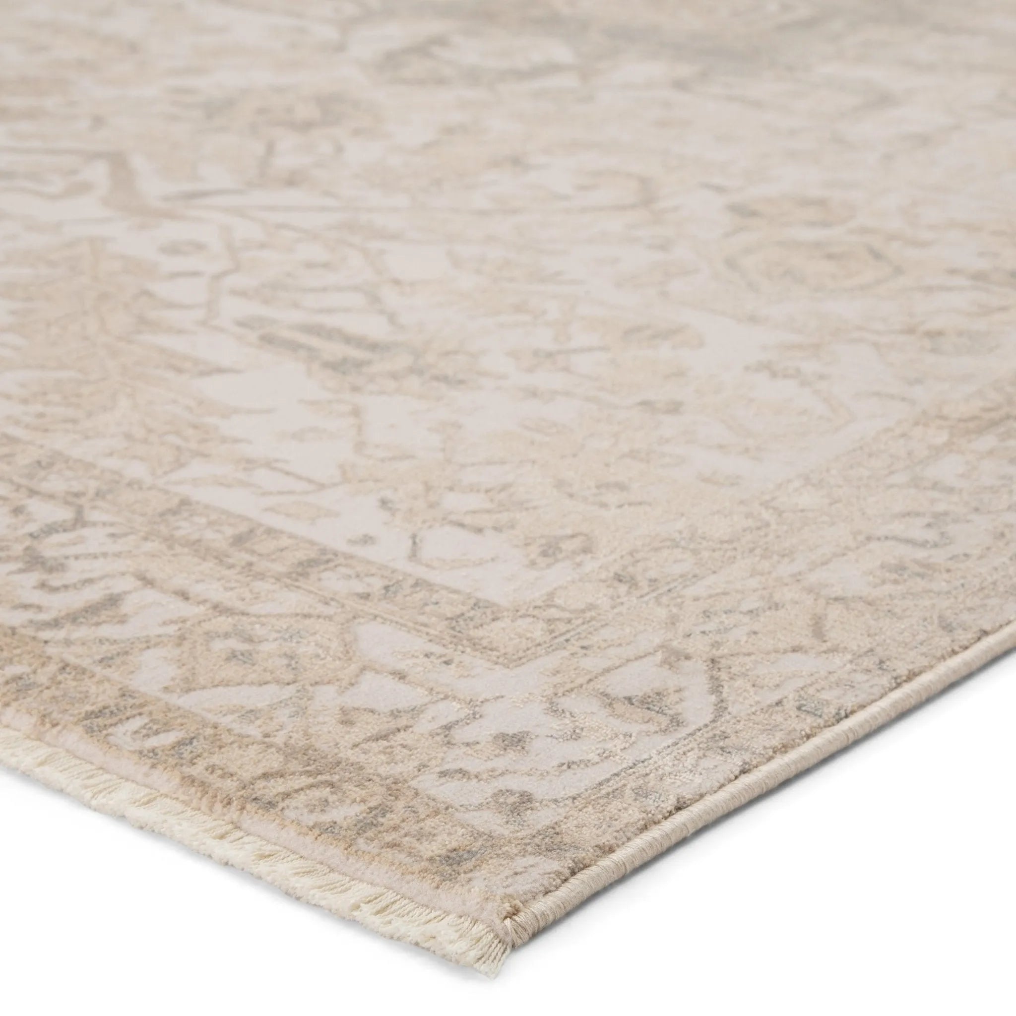 Vienne Vne06 Lucien Cream/Light Gray Rug - Baconco