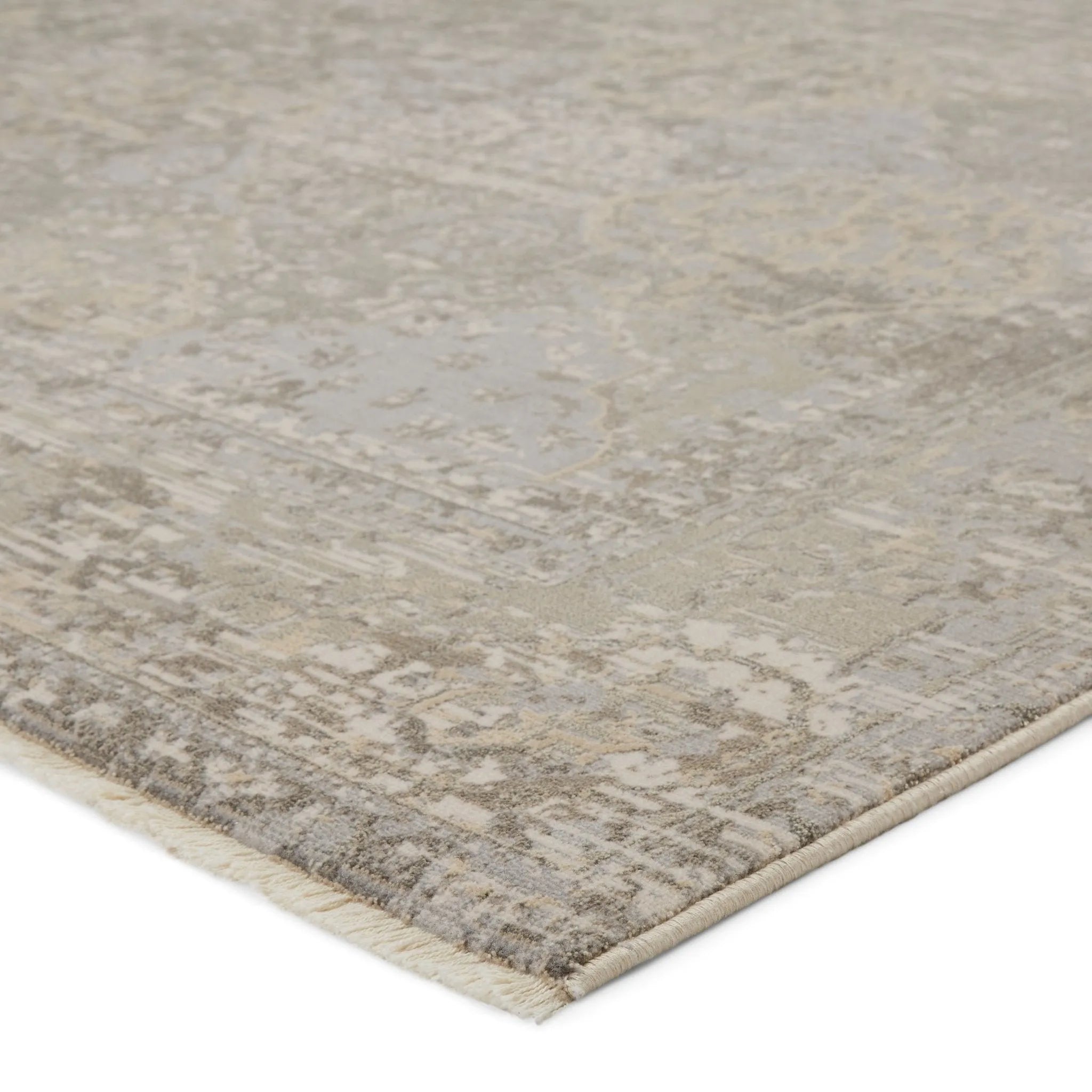 Vienne Vne09 Lourdes Gray/Cream Rug - Baconco