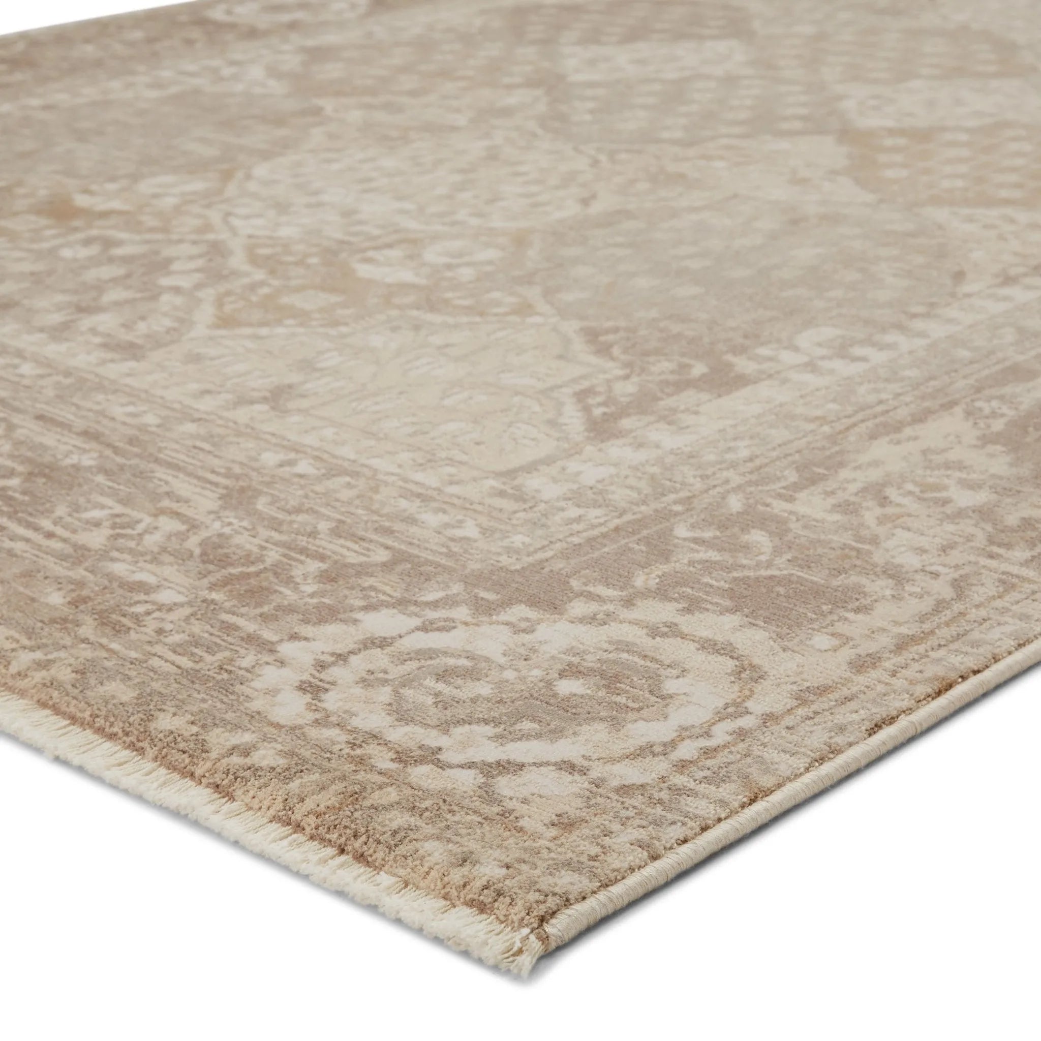 Vienne Vne10 Lourdes Gold/Light Gray Rug - Baconco