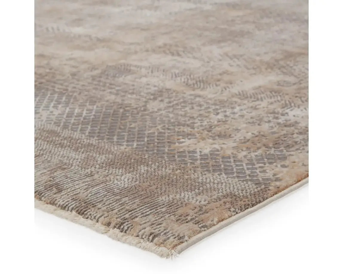 Vienne VNE11 Tan/Grey Rug - Baconco