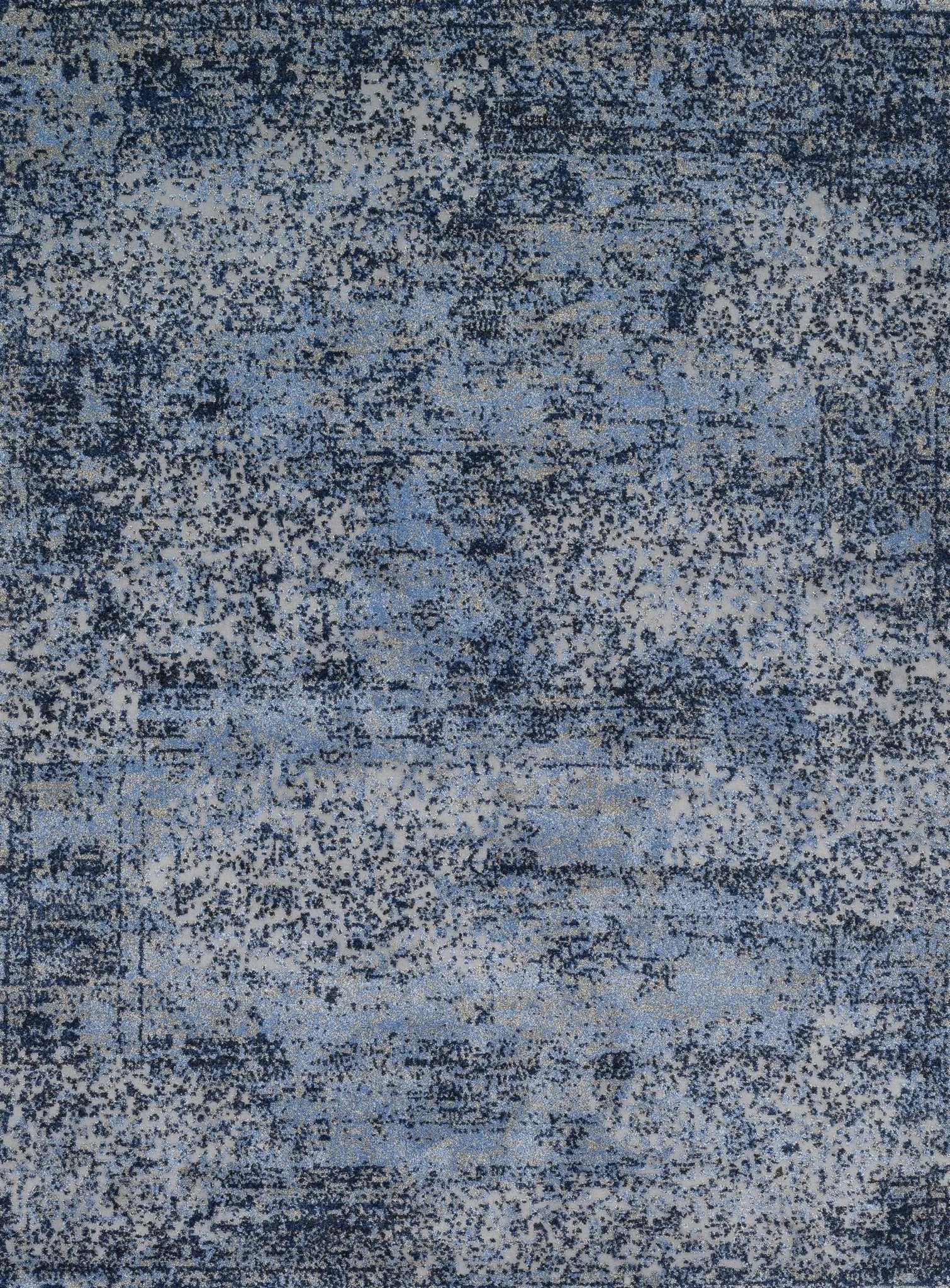 Viera VR 06 Lt. Blue / Grey Rug - Baconco