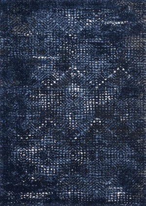 Viera Vr-08 Dark Blue/Light Blue Rug - Baconco