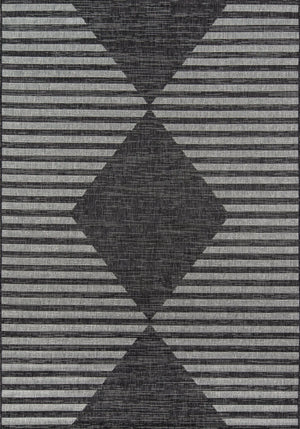 Villa By Novogratz Vi-07 Cavallo Charcoal Rugs - Baconco