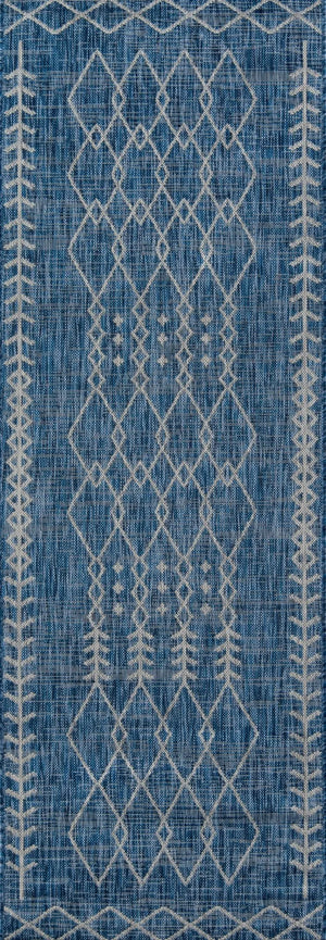 Villa By Novogratz Vi-08 Monaco Blue Rug - Baconco