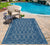 Villa By Novogratz Vi-08 Monaco Blue Rug - Baconco