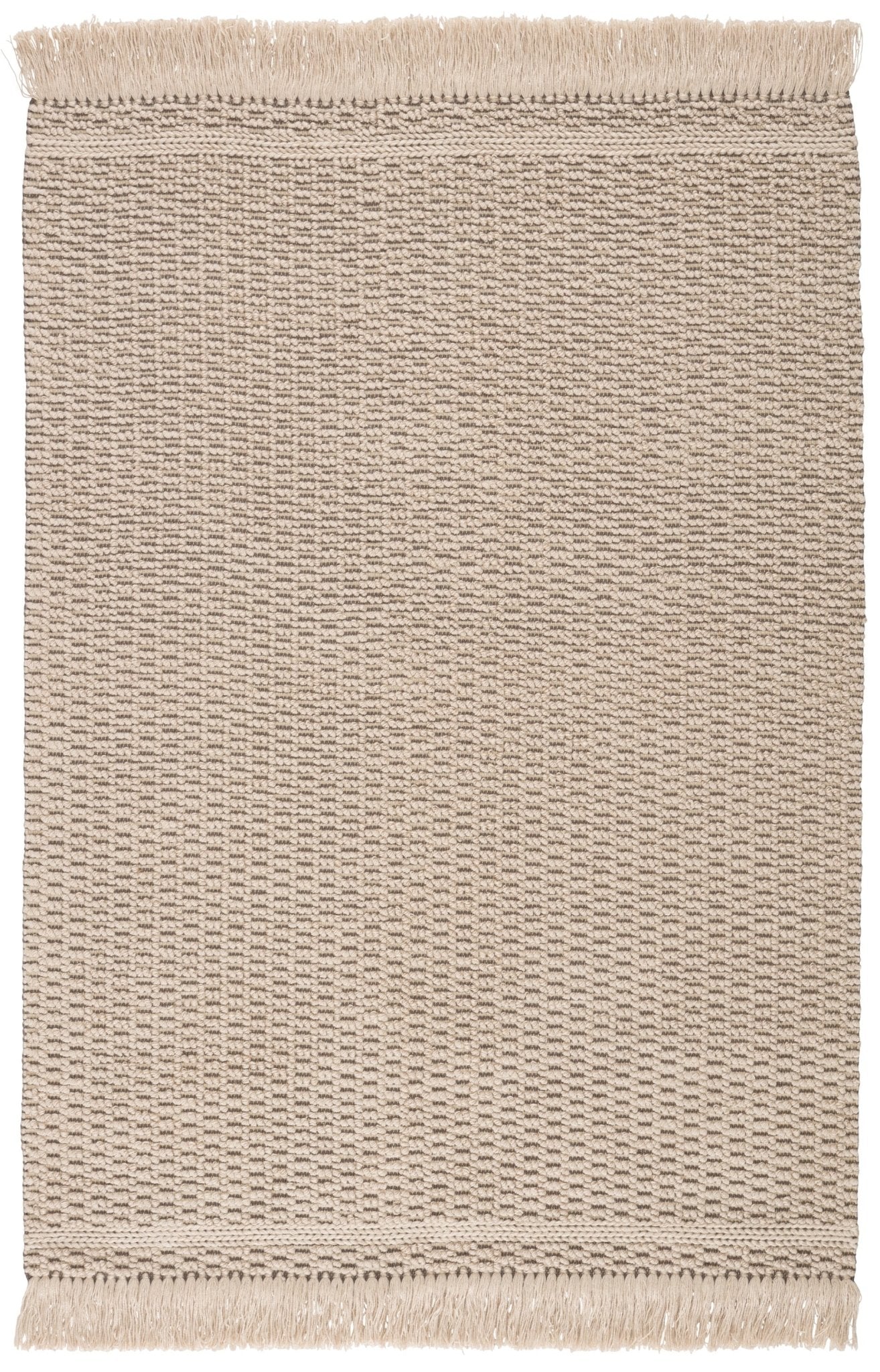 Villa Vil01 Soleil Beige/Dark Taupe Rug - Baconco