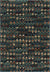 Vista VT 05 Blue / Multi Rug - Baconco