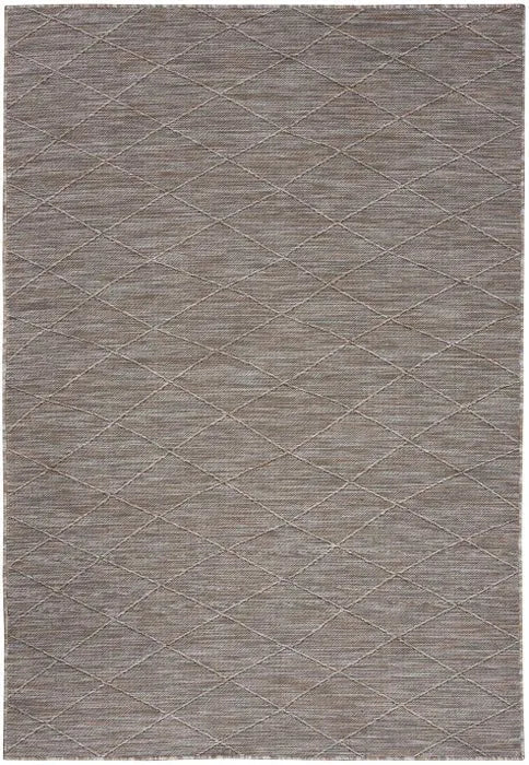 Washable Solution WSL01 Grey/Mocha Rug - Baconco