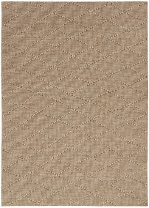 Washable Solution WSL01 Natural Rug - Baconco