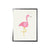 Watercolor Flamingo Framed Art - Baconco