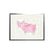 Watercolor Pig Framed Art - Baconco
