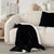 Waverly Pillows RD123 Black Throw Blanket - Baconco