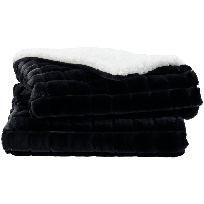 Waverly Pillows RD123 Black Throw Blanket - Baconco