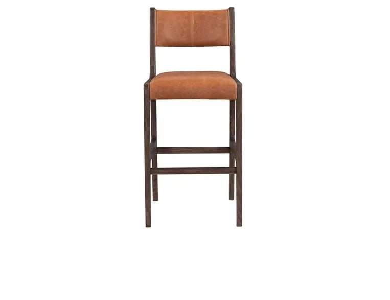 Wayne Leather 26" Counter Stool - Baconco