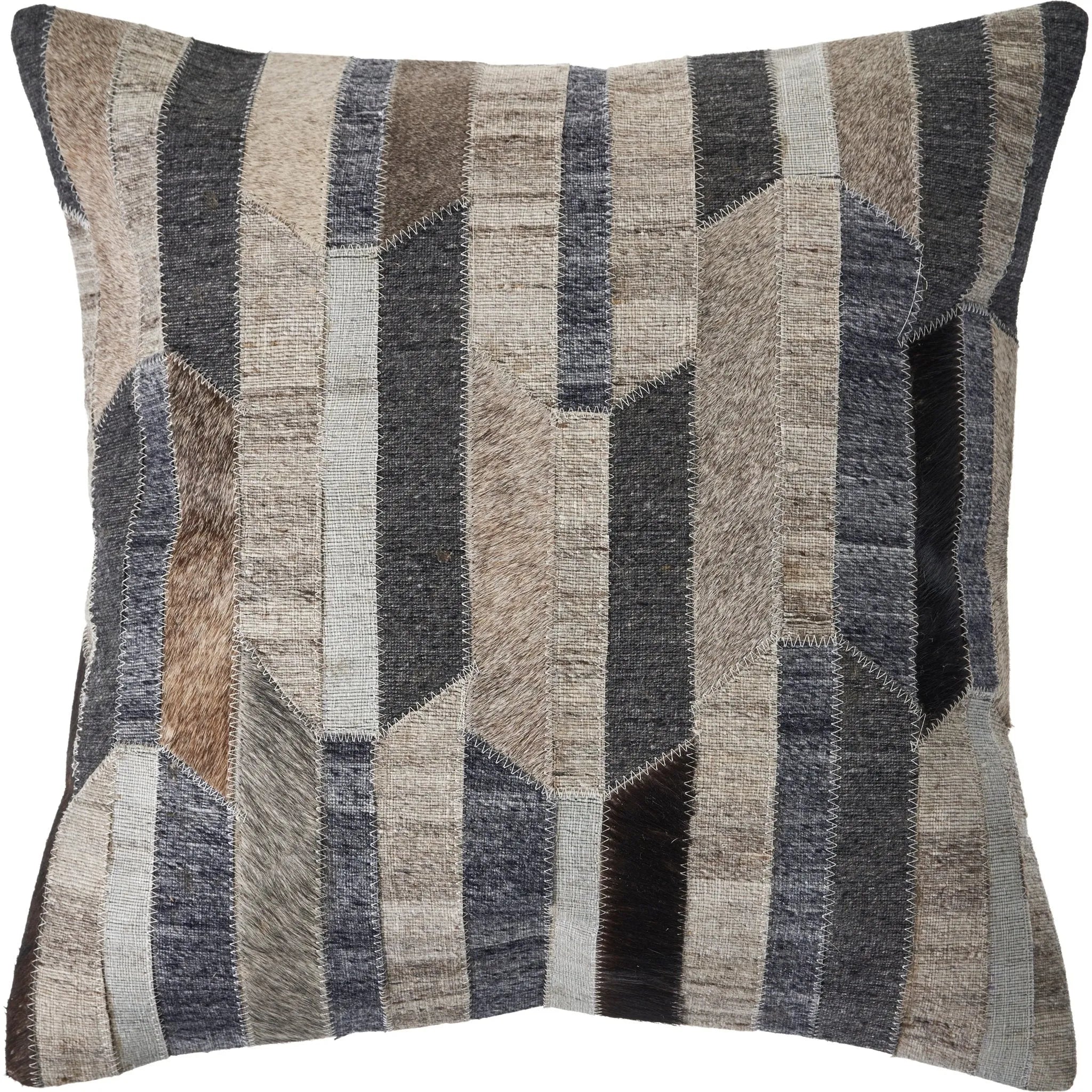 Wayne Lr07488 Gray/Charcoal Pillow - Baconco