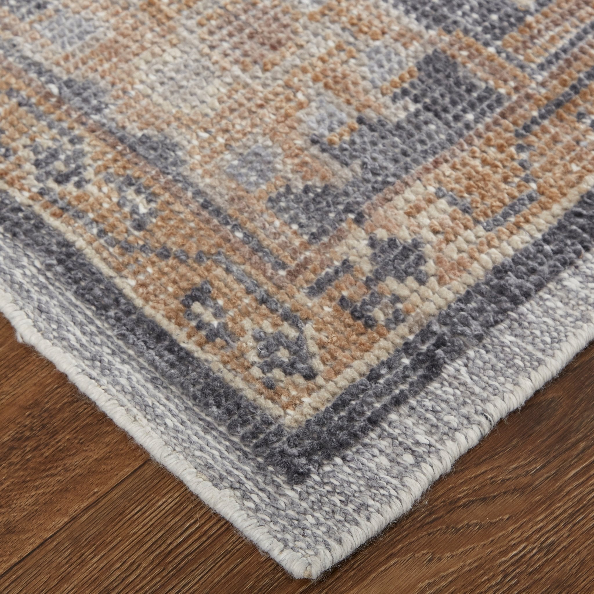 Wendover 6842F Blue/Tan Rug - Baconco