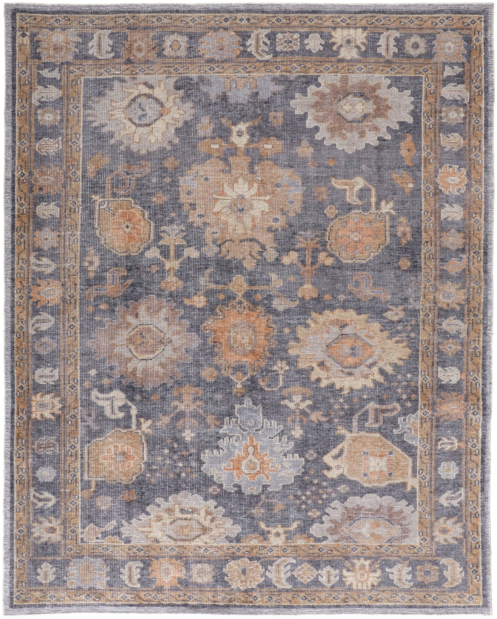 Wendover 6842F Blue/Tan Rug - Baconco