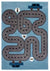 Whimsical LR81266 S.Blue L.Blue Rug - Baconco