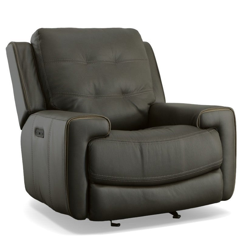 Wicklow Power Gliding Recliner with Power Headrest - Baconco