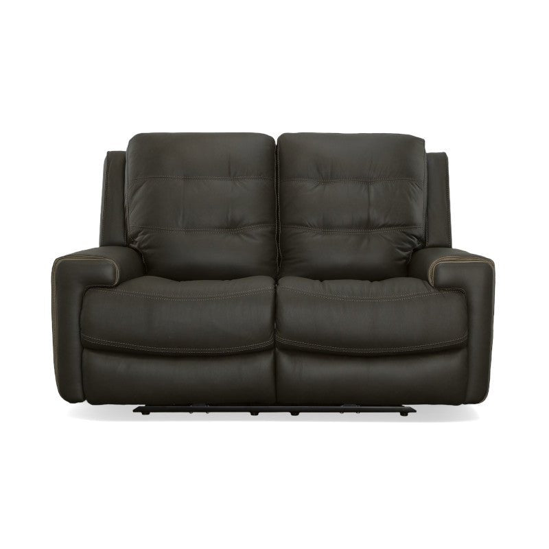 Wicklow Power Reclining Loveseat with Power Headrests - Baconco