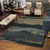 Wild Weave 1668 Canyon Steel Blue Rug - Baconco