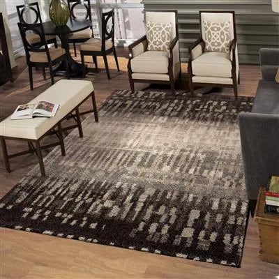 Wild Weave 1673 City Drizzle Slate Rug - Baconco