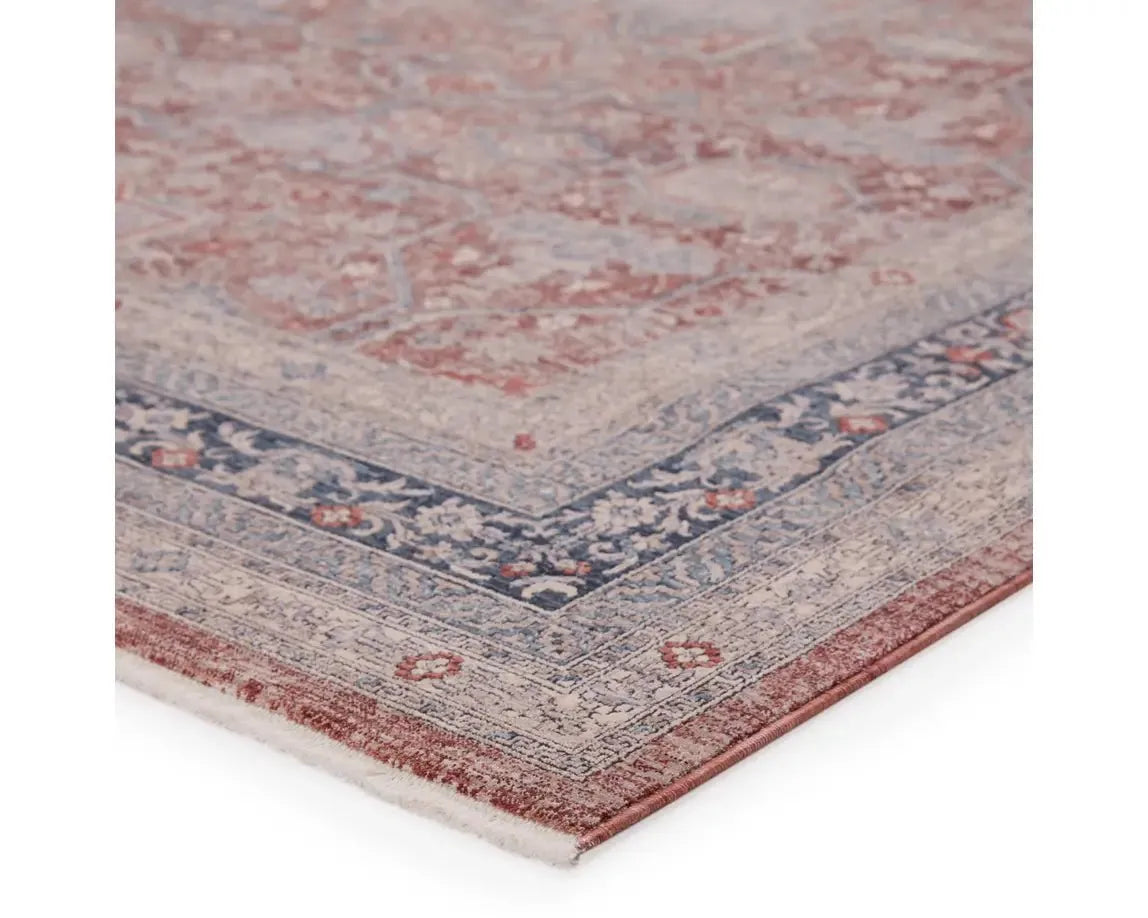 Winsome WNO04 Red/Blue Rug - Baconco