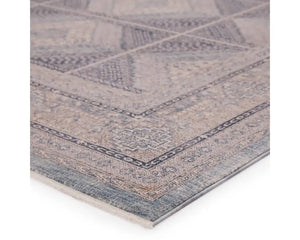 Winsome WNO05 Blue/Cream Rug - Baconco