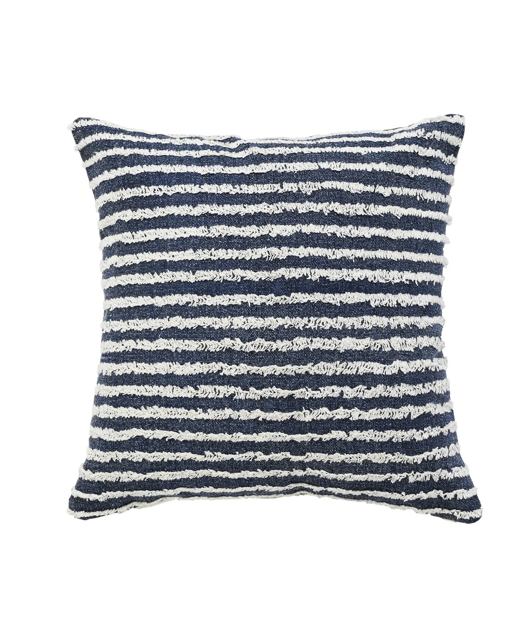 Wispy Ways Lr07708 Ensign Blue/Cream Pillow - Baconco