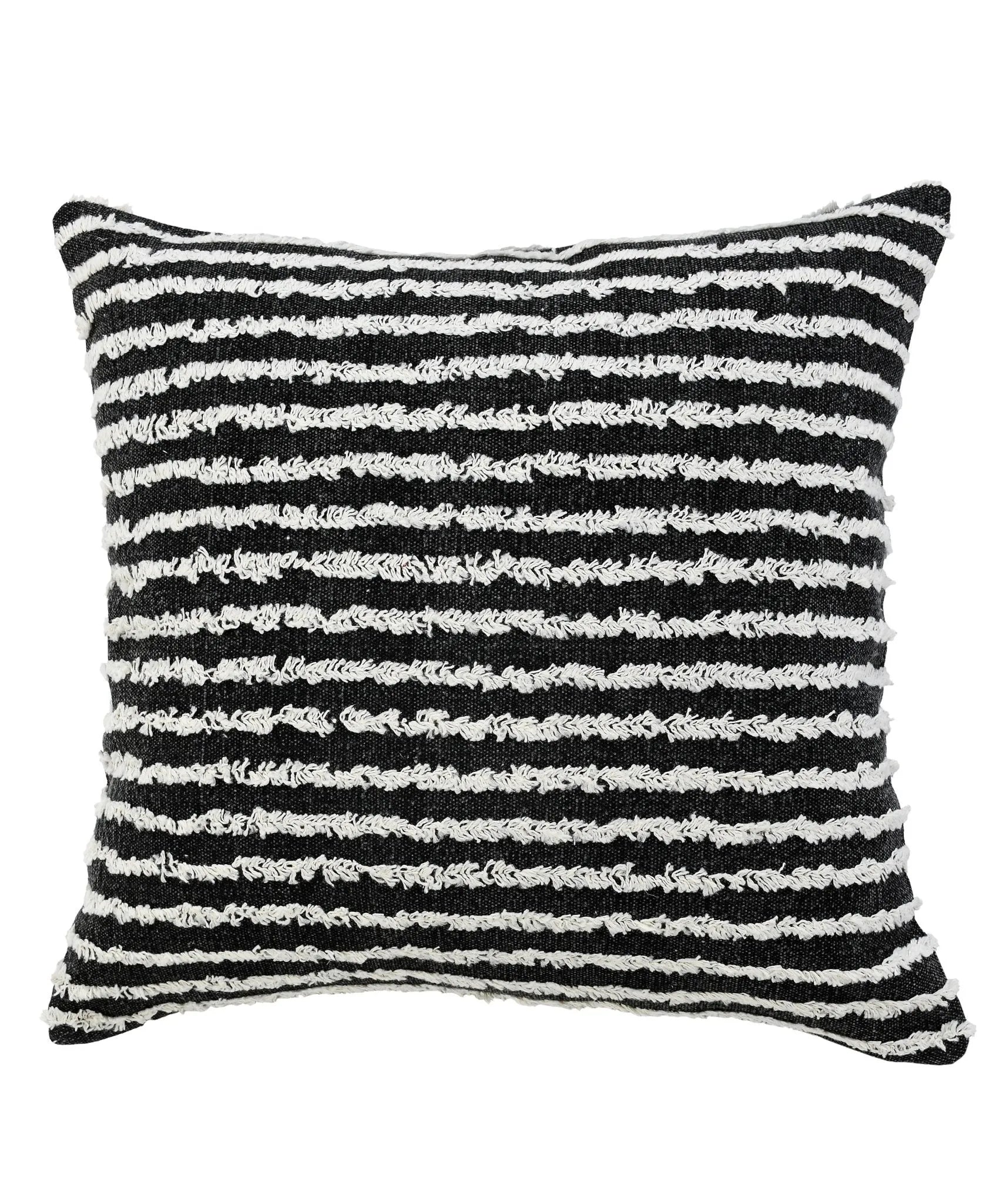 Wispy Ways Lr07713 Black/Cream Pillow - Baconco