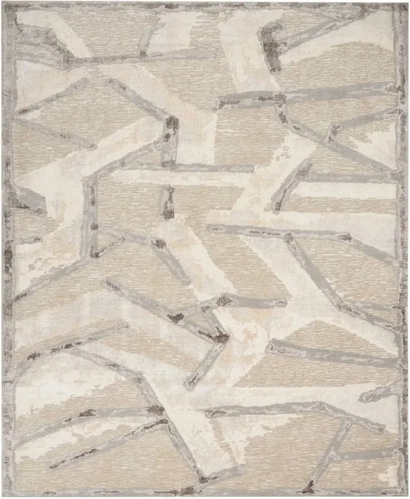 Wool CGW16 Eggshell/Misted Morning Rug - Baconco