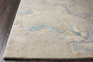 Wool & Silk CGS01 Mediterranean Sand Rug - Baconco