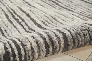 Wool & Silk CGS21 Chic Grey Rug - Baconco