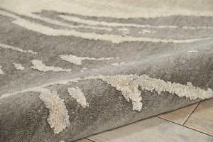 Wool & Silk CGS22 Chic Grey Rug - Baconco